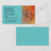 ギリシャの神の女神の社会的なネットワーキングの名刺 名刺 (正面/裏面)