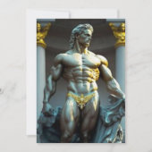 ギリシャの神グリーティングカード シーズンカード (正面)