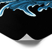 ギリシャの神ポセイドン ポスター (角)