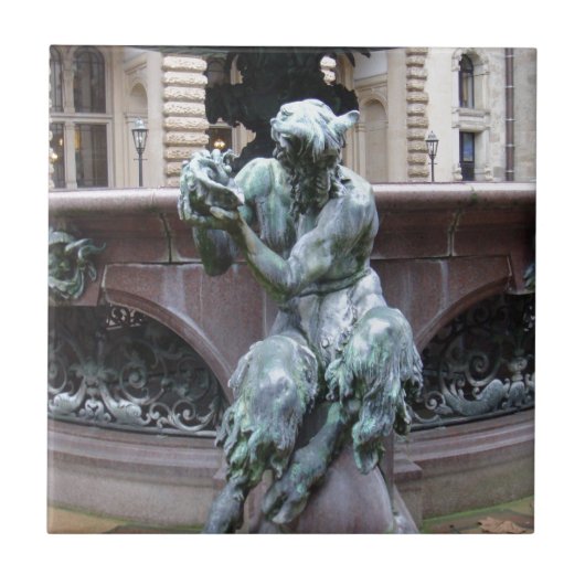 ギリシャの神鍋 タイル (正面)