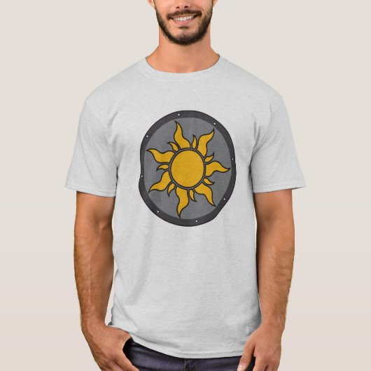 ギリシャの神: アポロ軽いTシャツ Tシャツ (正面)