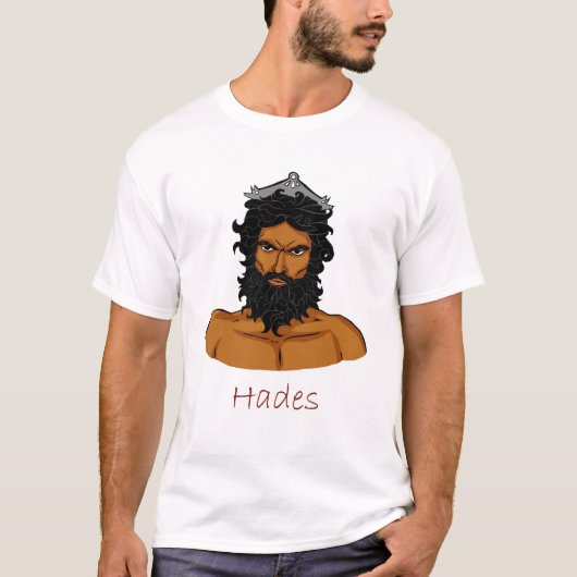 ギリシャの神Hades Tシャツ (正面)