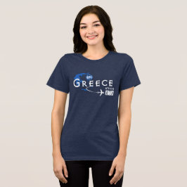ギリシャの空港コードTシャツ トライブレンドTシャツ