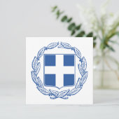 ギリシャの紋章 カード (スタンド正面)