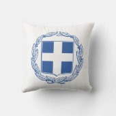 ギリシャの紋章 クッション (裏面)