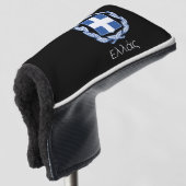 ギリシャの紋章 ゴルフヘッドカバー (3/4 正面)