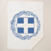 ギリシャの紋章 シェルパブランケット (正面)