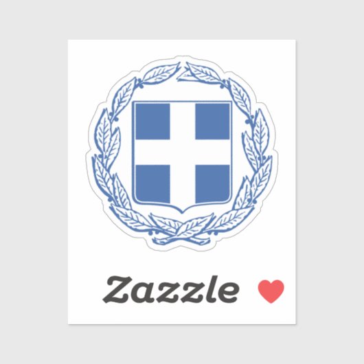 ギリシャの紋章 シール (シート)