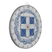 ギリシャの紋章 ダーツボード (正面左)