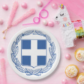 ギリシャの紋章 ペーパープレート (パーティー)