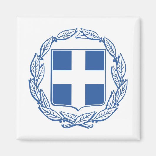 ギリシャの紋章 マグネット (正面)