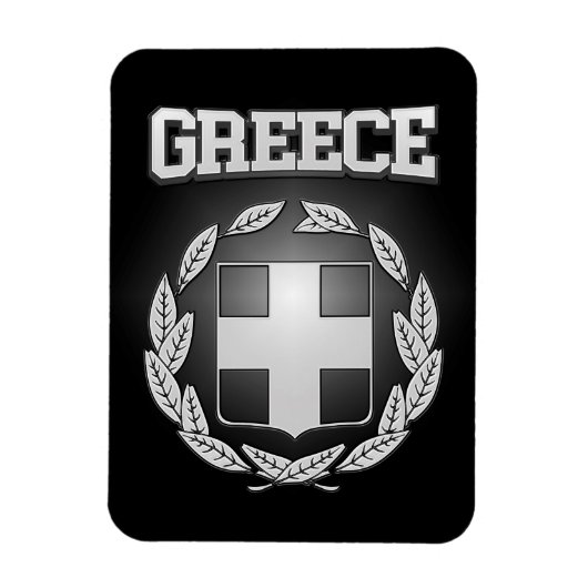 ギリシャの紋章 マグネット (縦)