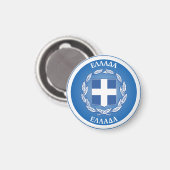 ギリシャの紋章 マグネット (正面/裏面)