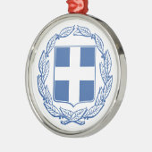 ギリシャの紋章 メタルオーナメント (左)
