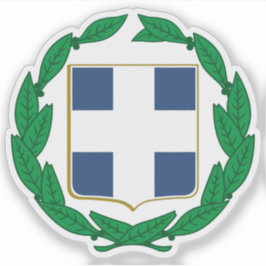 ギリシャの紋章（色版） シール