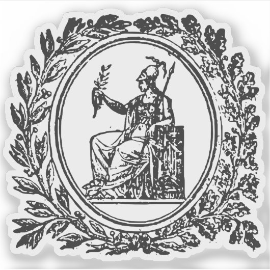 ギリシャの紋章（1829年） シール (正面)