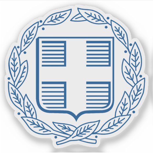 ギリシャの紋章（2010年 – 現在） シール (正面)