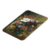 ギリシャの花瓶のエキゾチックな開花 マグネット (左側)