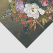 ギリシャの花瓶のデコページのエキゾチックな開花 薄葉紙 (詳細)