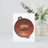 ギリシャの花瓶 ポストカード (スタンド正面)