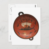 ギリシャの花瓶 ポストカード (正面/裏面)