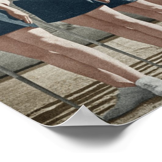 ギリシャの若者ファランクスEONからのポスター – Metaxas ポスター (角)