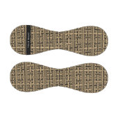 ギリシャの蛇行鍵H Brown、お名前、パーソナライズ 野球ボール (パネル)