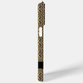 ギリシャの蛇行鍵H Brown、お名前、パーソナライズ Case-Mate iPhoneケース (裏面 / 右)