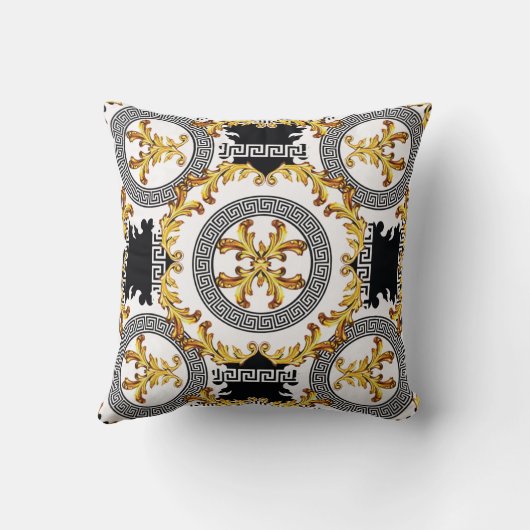 ギリシャの装飾 クッション (裏面)