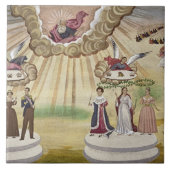 ギリシャの解放のための神への祈りの言葉、 タイル (正面)