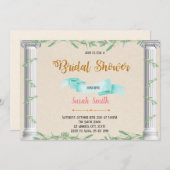 ギリシャの農村をテーマにしたパーティーの招待状 招待状 (正面/裏面)