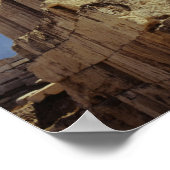 ギリシャの遺跡，アクロポリス，ギリシャ ポスター (角)