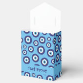 ギリシャの邪悪な目のパターン フェイバーボックス (オープン)