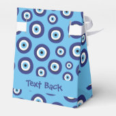 ギリシャの邪悪な目のパターン フェイバーボックス (裏面サイド)