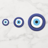 ギリシャの邪悪な目 コンフェッティ (正面)