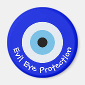 ギリシャの邪悪な目 マグネット (正面)