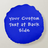 ギリシャの邪悪な目 ラウンドクッション (裏面)