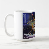 ギリシャの郵便切手ふつうの棘のあるロブスター コーヒーマグカップ (左)