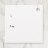 ギリシャの鍵と抽象的なギリシャの邪眼 フェイバータグ (裏面)