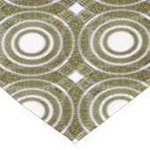 ギリシャの鍵Meander in Geometric Symmetry Artdeco テーブルクロス (アングル)