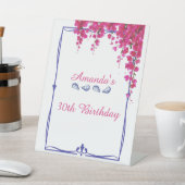 ギリシャの雰囲気の誕生日 台座サイン (インサイチュ)