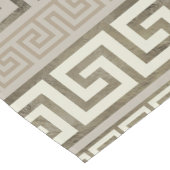 ギリシャの雷文パターン-ギリシャ人の鍵のオーナメント ショートテーブルランナー (コーナー)