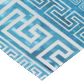 ギリシャの雷文パターン-ギリシャ人の鍵のオーナメント テーブルクロス (アングル)