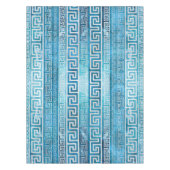 ギリシャの雷文パターン-ギリシャ人の鍵のオーナメント テーブルクロス (正面)