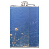 ギリシャの青い海 フラスク (裏面)