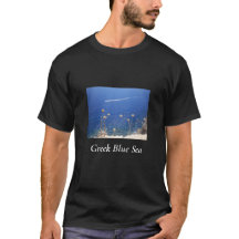 ギリシャの青い海