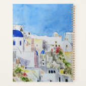 ギリシャの風景旅行アーツオイアラフィラ プランナー手帳 (裏面)