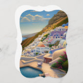 ギリシャの風景 ノートカード (正面/裏面)