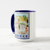 ギリシャの8つのマグのアンドロスギリシャセット マグカップ (正面左)