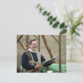 ギリシャのHMキング・コンスタンティンII ポストカード (スタンド正面)